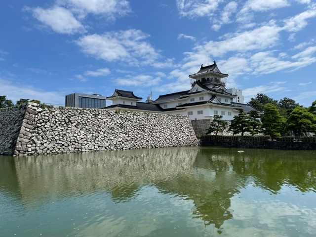 富山城　模擬天守
