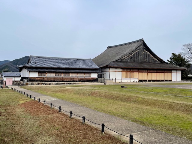 篠山城　復元された大書院