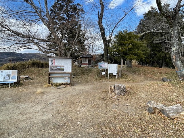 芥川山城　主郭